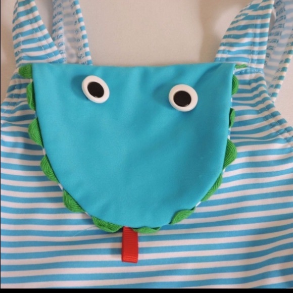 Big Fish Sweet Potatoes Swimsuit 12M - Picture 3 of 6